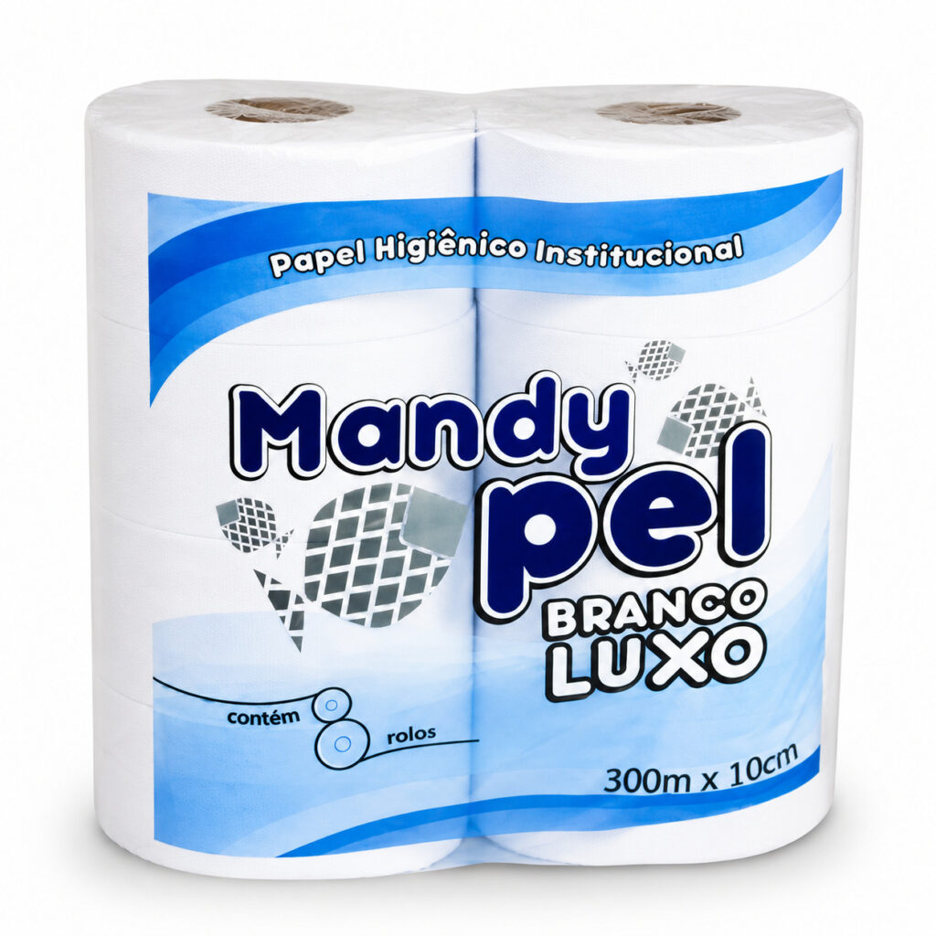 Mandy Pel Branco Luxo 8 rolos